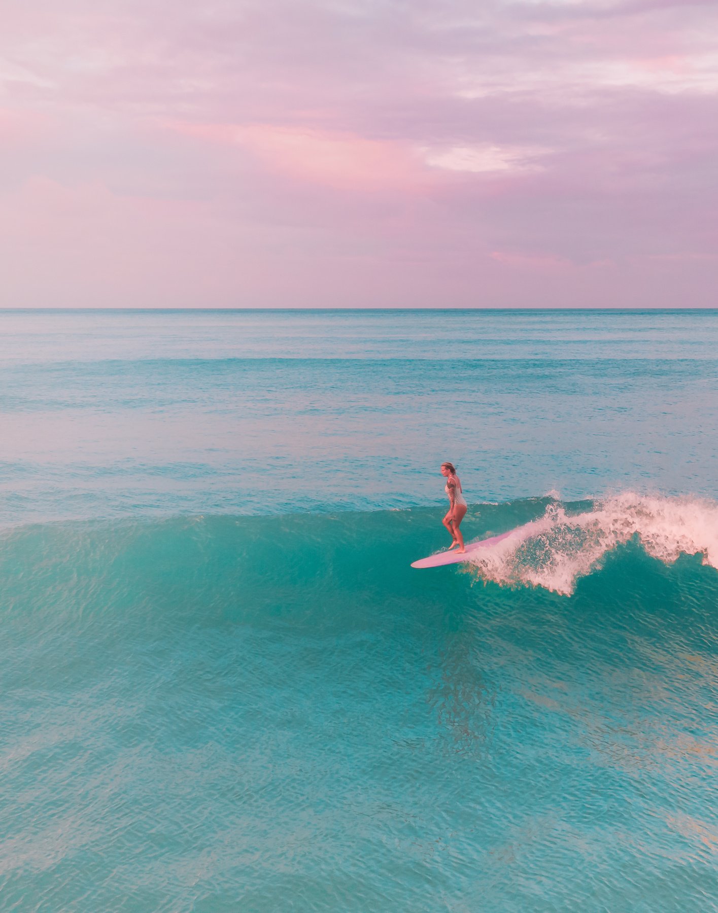 Woman in Blue Water